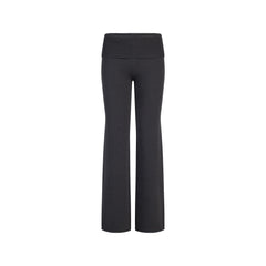SWEATER KNITS FOLDOVER PANT | ASH