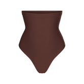 SKIMS BODY CORE SCULPT HIGH-WAISTED THONG | COCOA