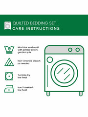 Lakeside Sunset 3-Piece Quilted Bedding Set
