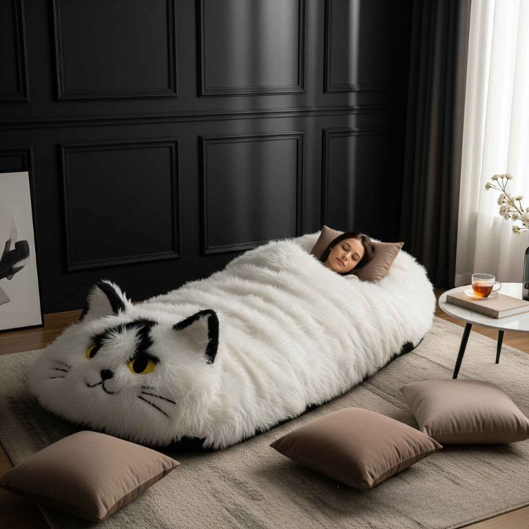 2026 Latest Fluffy Cat Sleeping Bags | Cozy, Cute & Purr-fectly Designed