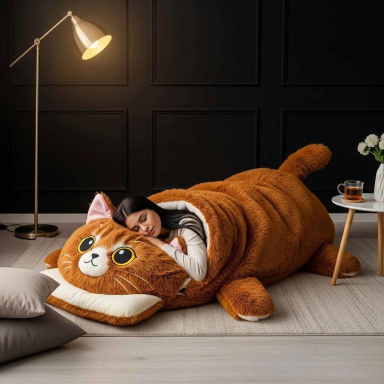 2025 Latest Fluffy Cat Sleeping Bags | Cozy, Cute & Purr-fectly Designed