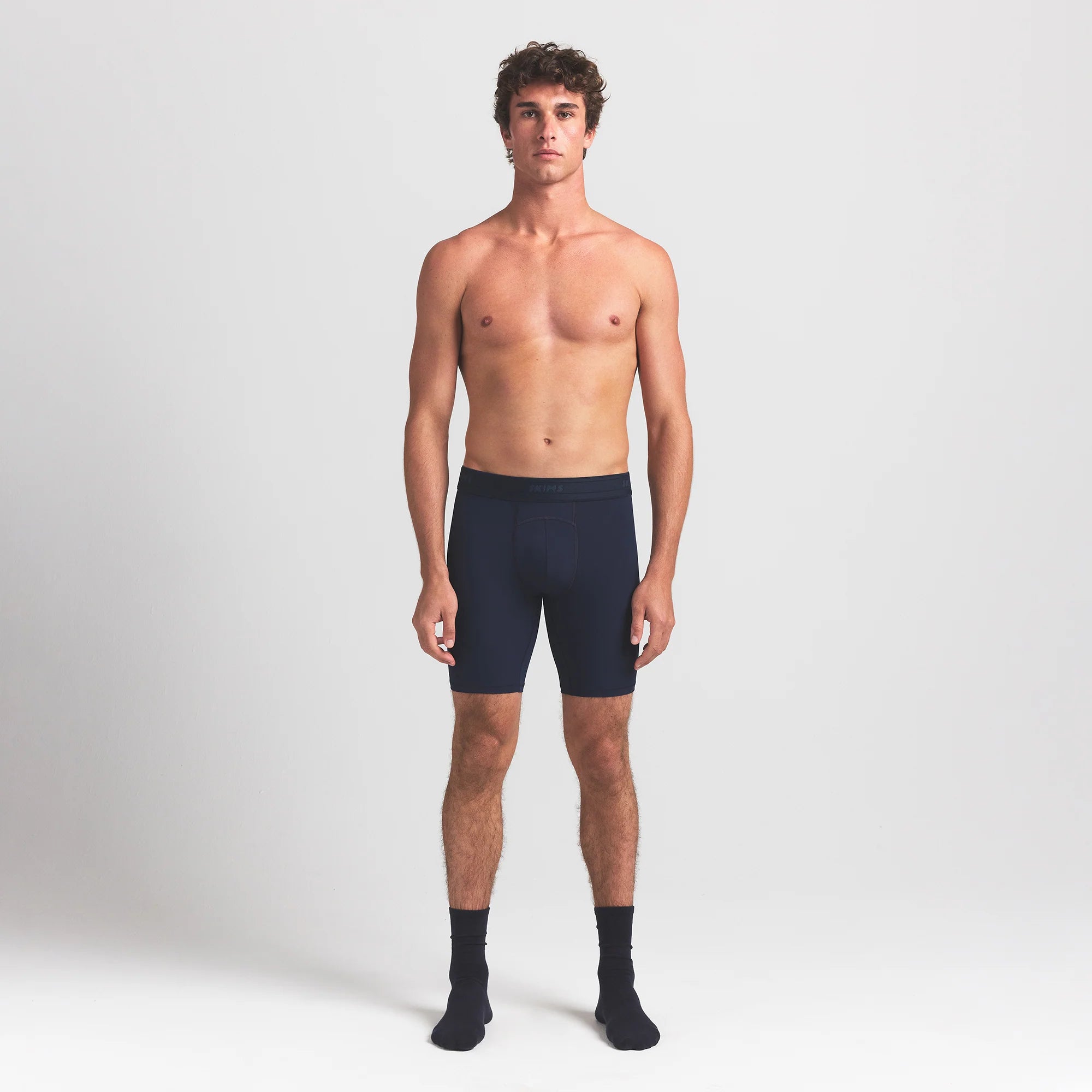 SKIMS FLEX MENS 7" BOXER BRIEF 3-PACK | NAVY GUNMETAL MULTI