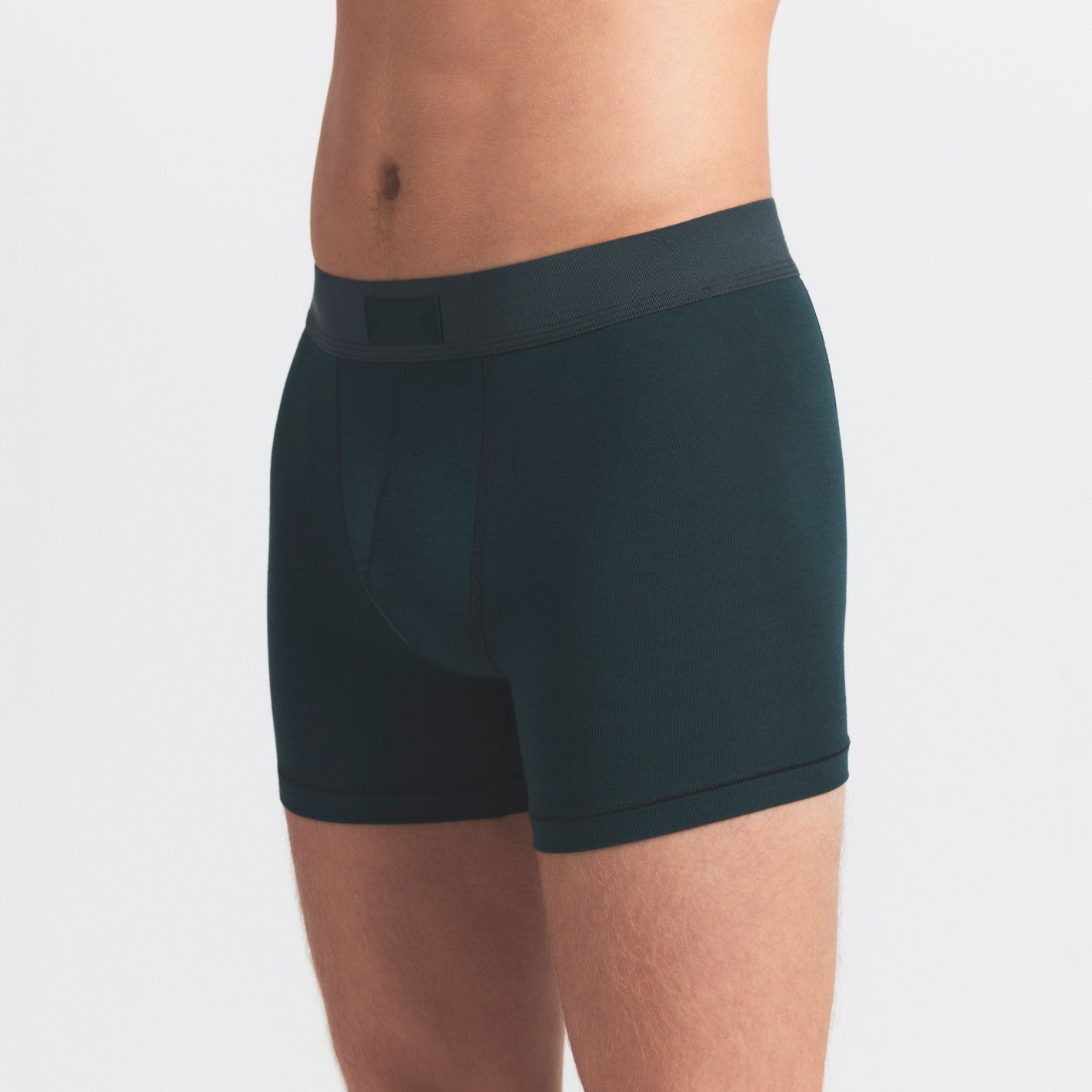 SKIMS COTTON MENS 3" BOXER BRIEF 3-PACK | BLUE BLACK MULTI