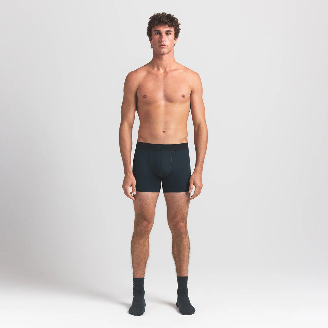 SKIMS COTTON MENS 3" BOXER BRIEF 3-PACK | VERDANT MULTI