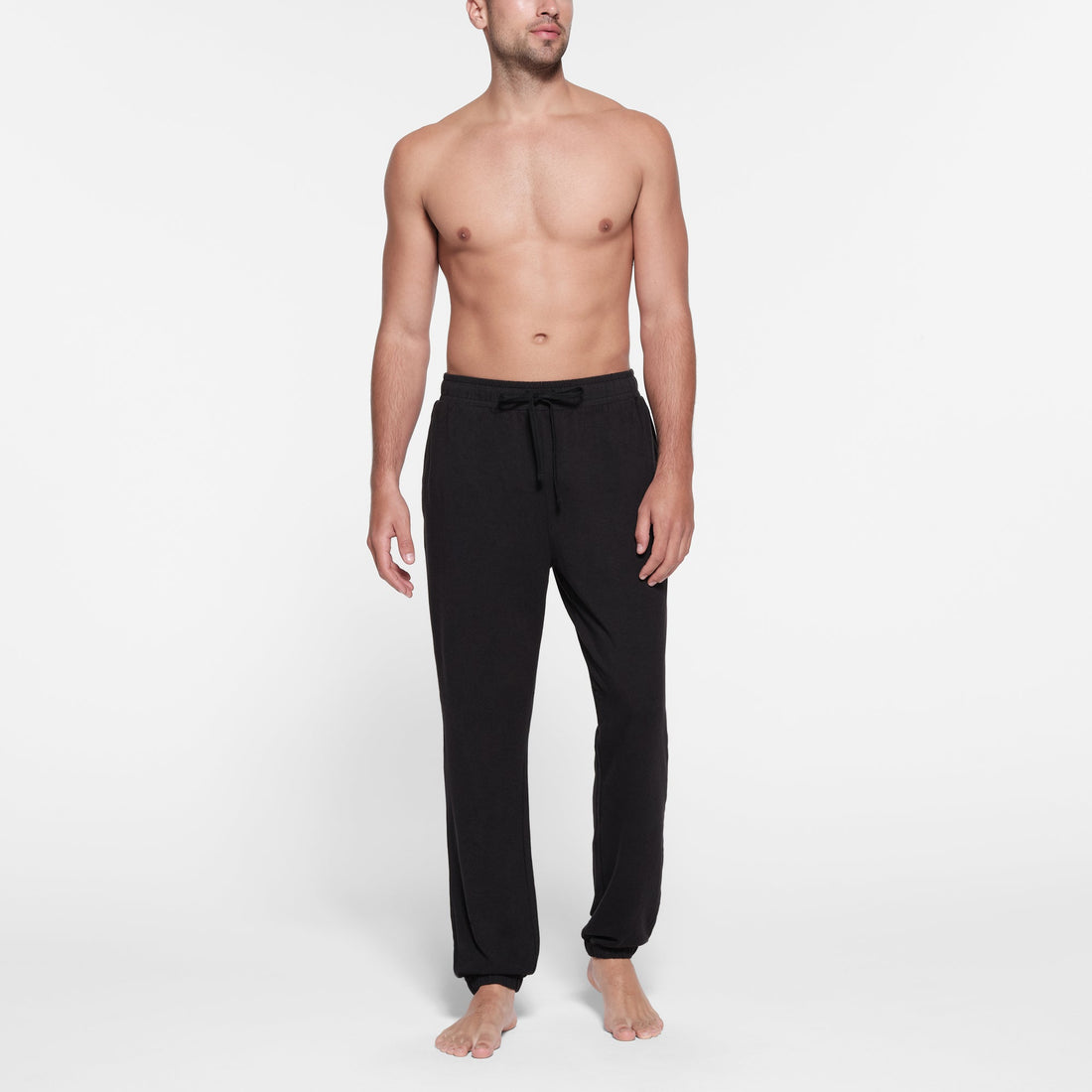 JERSEY LOUNGE MENS JOGGER | OBSIDIAN