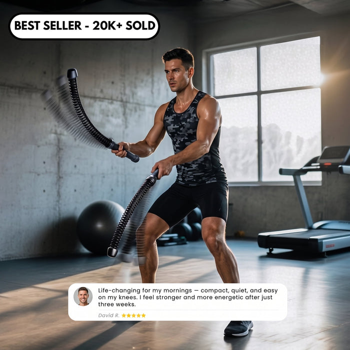 Ekoh Cordless Battle Ropes lifestyle image