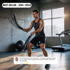 Ekoh Cordless Battle Ropes lifestyle image