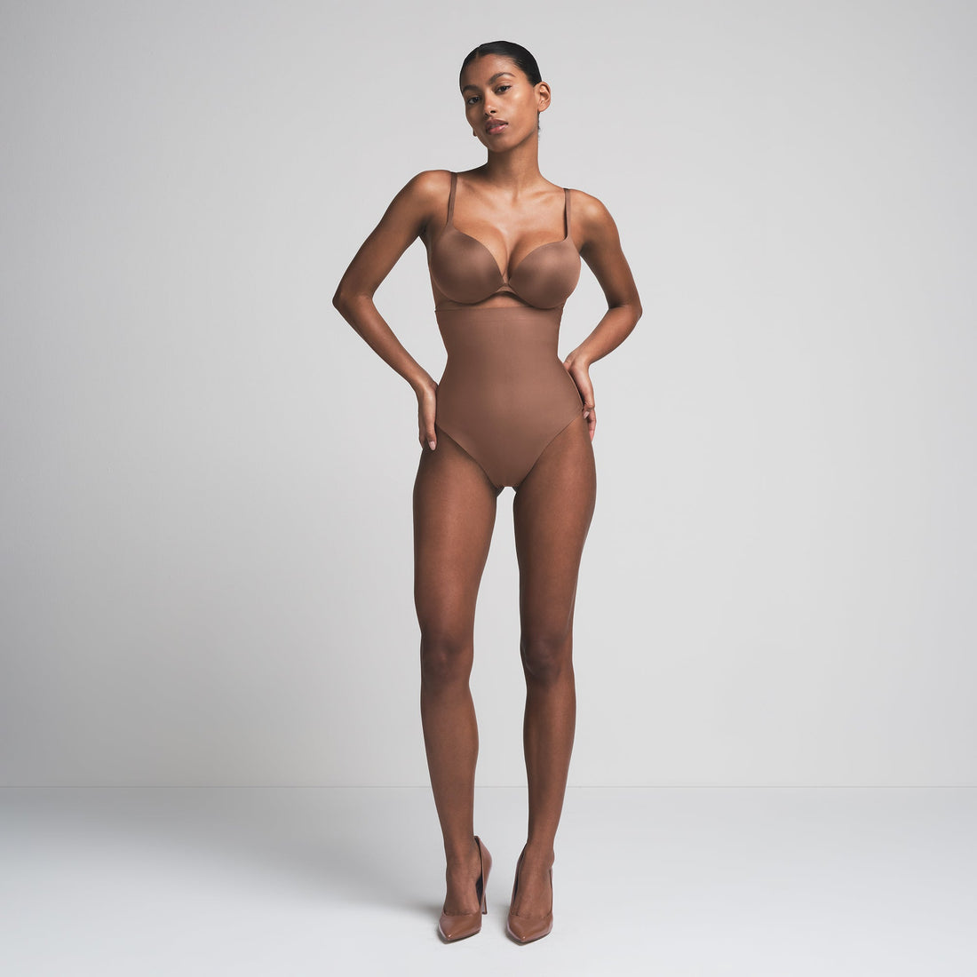 SKIMS BODY CORE SCULPT HIGH-WAISTED THONG | JASPER