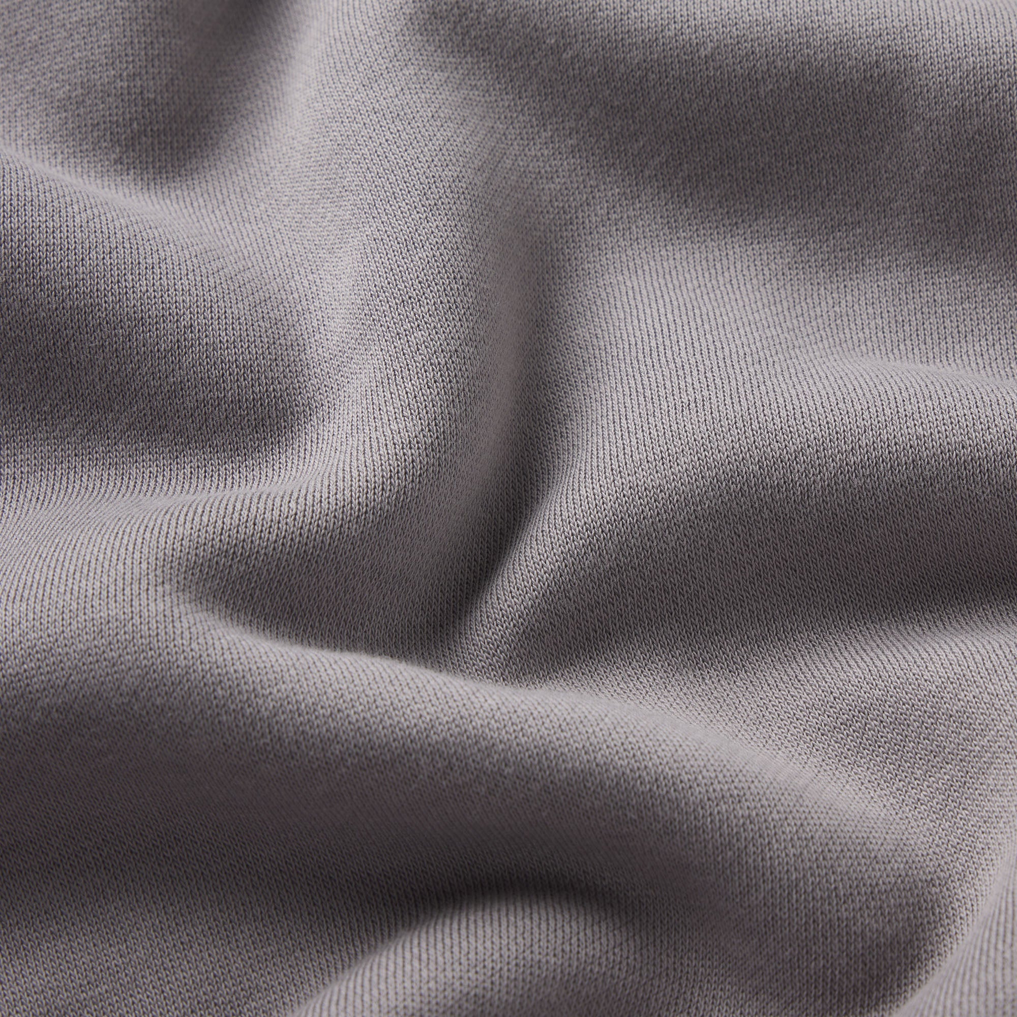 FLEECE LOUNGE MENS RELAXED ZIP UP HOODIE | SHADOW