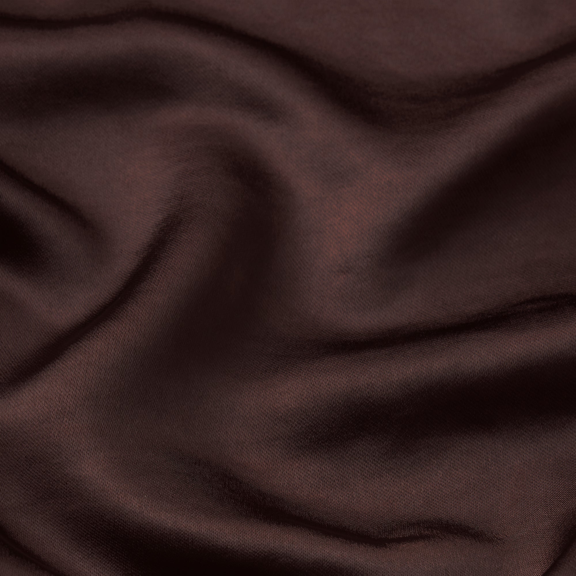 LIGHTWEIGHT SATIN STRAIGHT LEG PANT | ESPRESSO