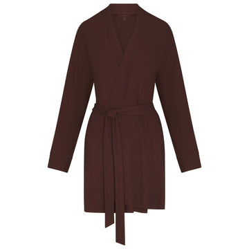 SOFT LOUNGE ROBE | COCOA