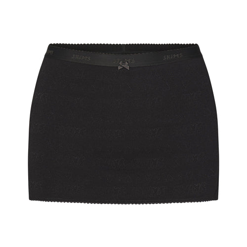 LOGO POINTELLE MICRO SKORT | SOOT