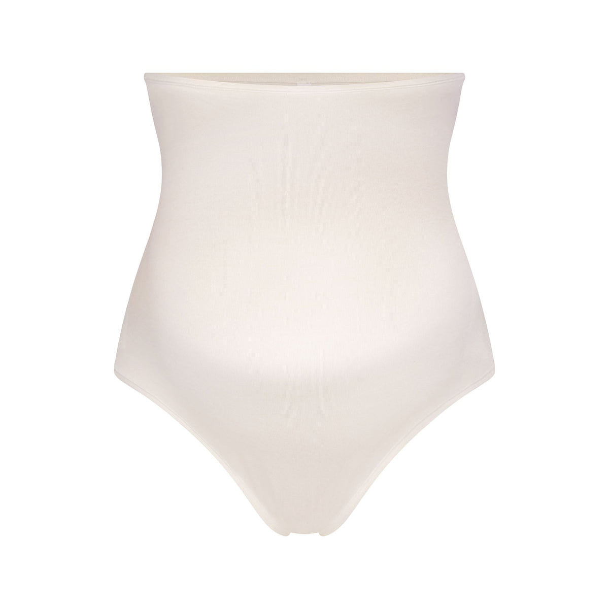 COTTON JERSEY MATERNITY HIGH-WAISTED THONG | MARBLE